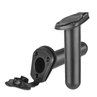 4PC/2PC Plastic Flush Mount Fishing Rod Holder – Gasket for Kayak, Canoe, Tackle, Water Sports, Rowing & Boating Accessories