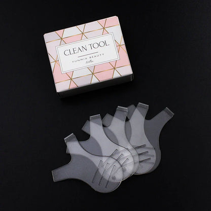 5Pcs Lash Lift Brushes – Y Shape Mini Comb for Eyelash Extensions, Perm & Clean-Up Tool Set