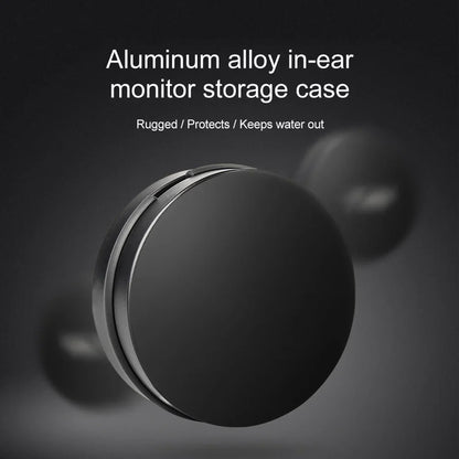 FDBRO Metal Aluminum Alloy Earphone Case - Waterproof Portable Storage Bag for In-Ear Headphones