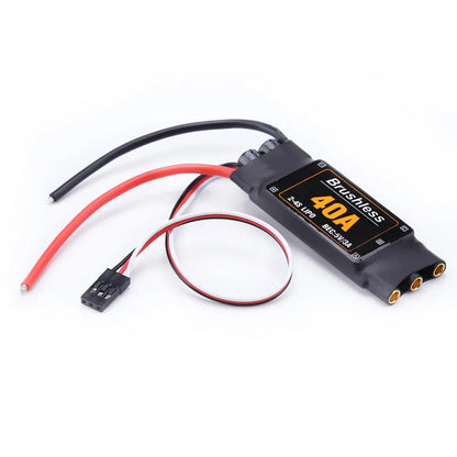 Mitoot 40A Brushless ESC Speed Controller — 2-4S with 5V 3A UBEC for RC FPV Quadcopters, Airplanes & Helicopters