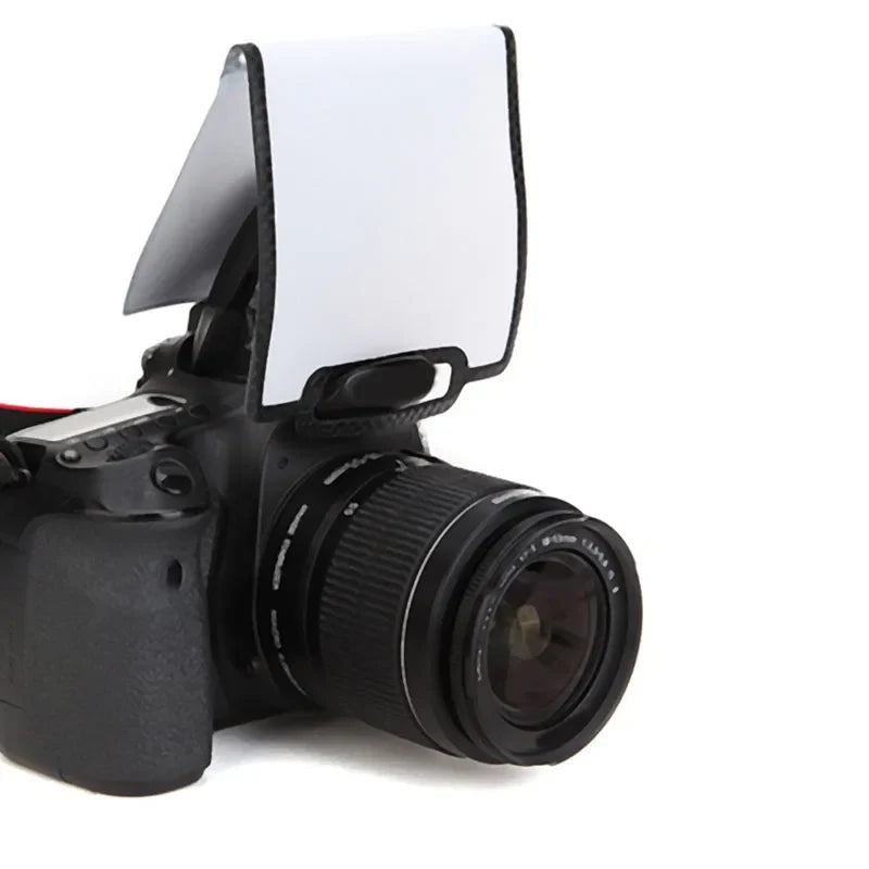 Universal Soft Screen Pop-Up Flash Diffuser – Compatible with Canon, Nikon & Yongnuo Speedlite