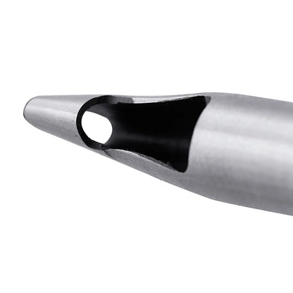LMDZ Oval Shape Leather Craft Hole Punch Set - Oblong Shape Punch for Belts, Watch Bands, and Leather Working