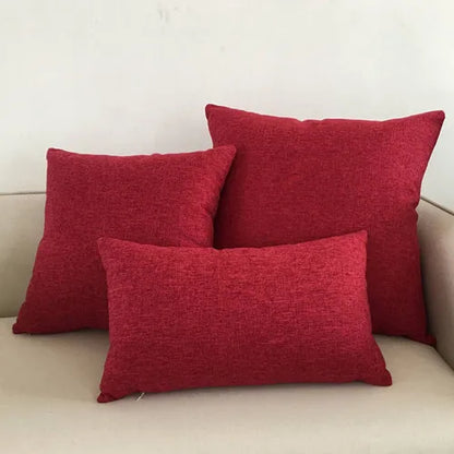 Sofa Cushion Cover – Decorative Throw Pillow Case for Home & Hotel, Multiple Sizes 30x50–60x60 cm