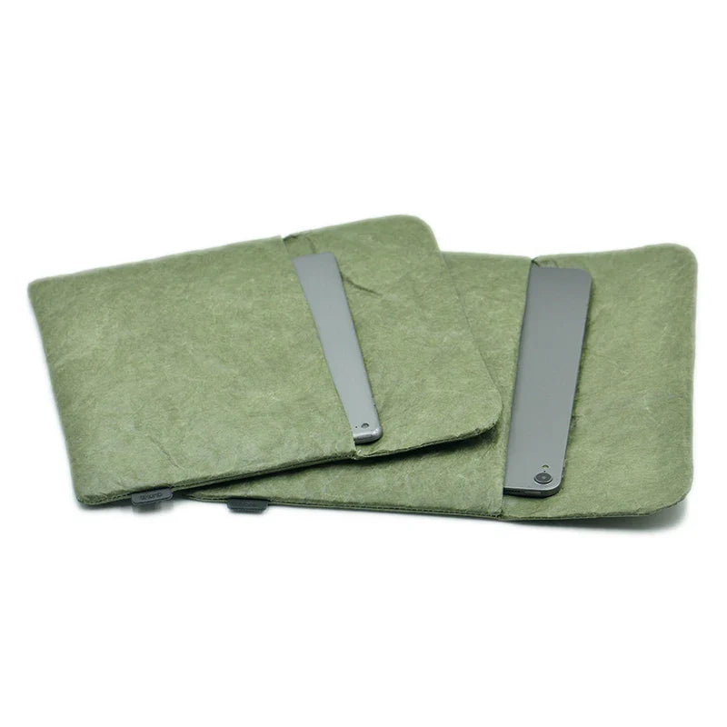 Vintage Laptop & Tablet Bag Cover — Fiber Paper Sleeve Case for iPad Pro 12.9" (3rd/4th Gen), Pro 11, Mini 6 8.3"