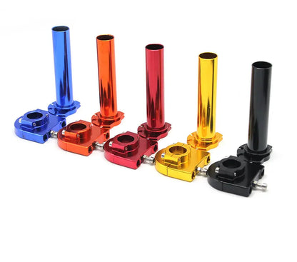 ZSDTRP 7/8" Aluminum Quick Action Throttle Grip Set – Twist Gas Throttle with Cable for 50cc, 110cc, 125cc Dirt & Pit Bikes