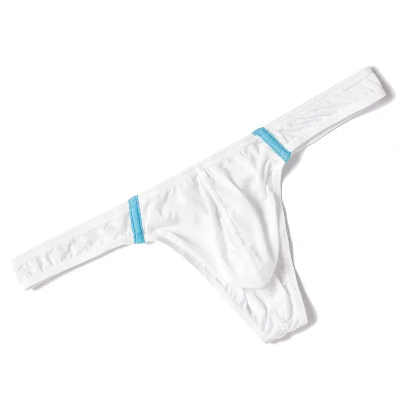 Men’s Low Rise Thong & G-String Underwear – Sexy Bikini Briefs with Support Pouch, Breathable Jockstrap Style (B617)