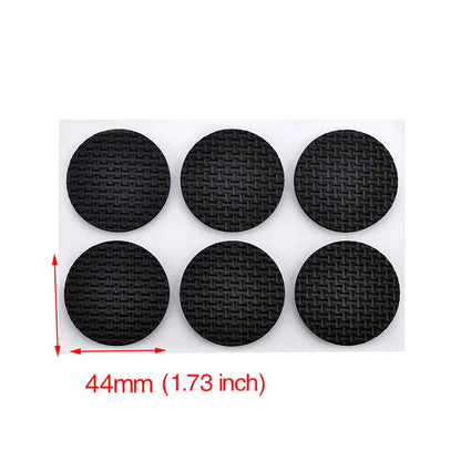 KAK Self-Adhesive Furniture Leg Felt Pads, Anti-Slip Rug Mat Bumper, 1-24PCS Chair Table Protector, Furniture Hardware Damper