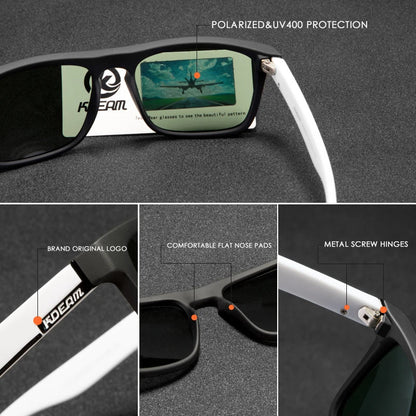 KDEAM Men’s Polarized Photochromic Night Sight Driving Sunglasses UV400 – New KD156 Colors CE Certified