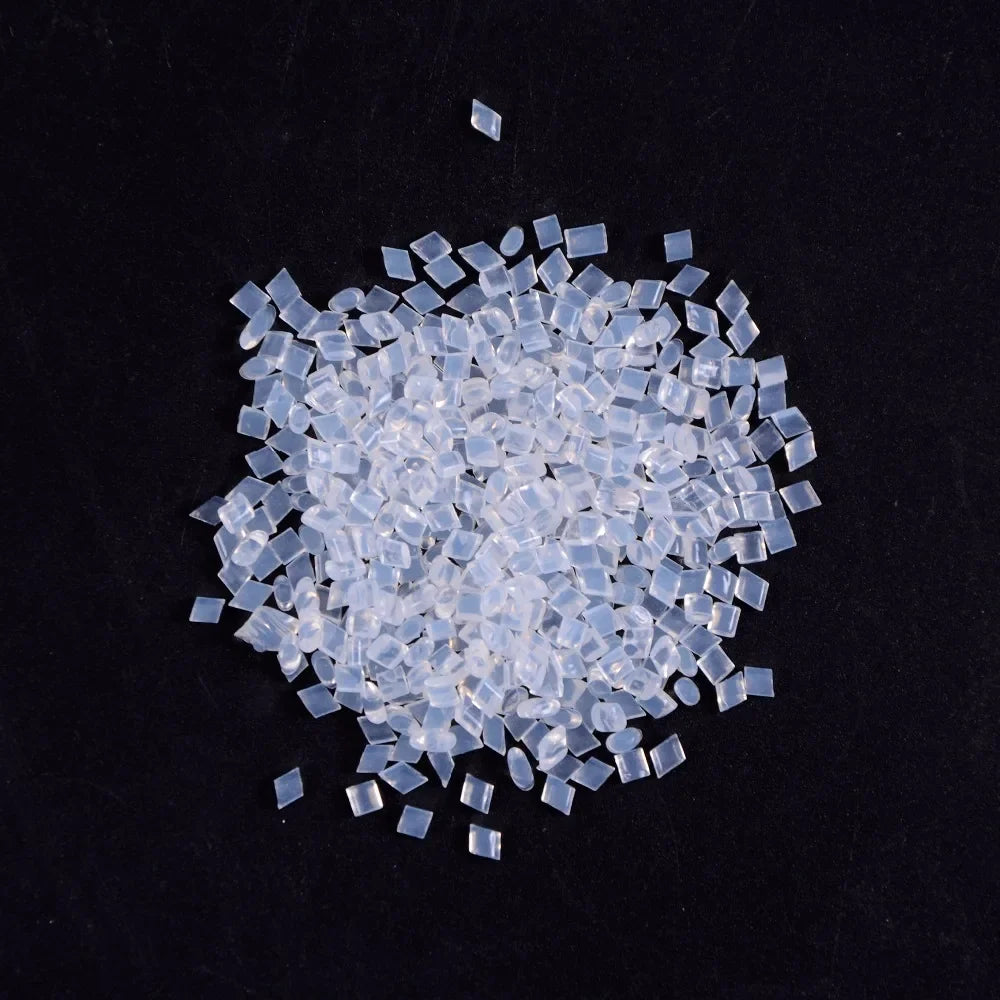 Italian Keratin Granules - 50g White Hair Extension Glue Beads for I-Tip & U-Tip Hair Extensions