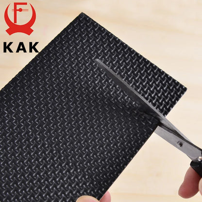 KAK Self-Adhesive Furniture Leg Felt Pads, Anti-Slip Rug Mat Bumper, 1-24PCS Chair Table Protector, Furniture Hardware Damper