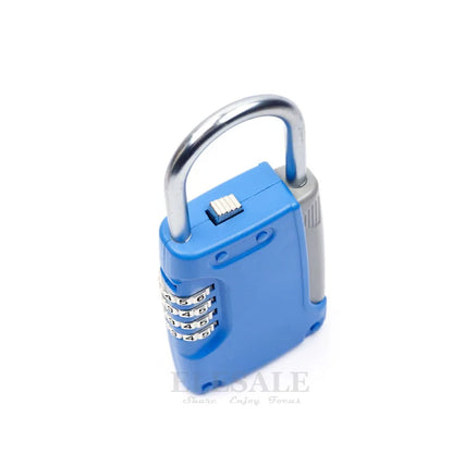High-Quality Hidden Key Safe Box – 4-Digit Password Lock with Hook (Mini Metal Secret Storage for Home, Villa, Caravan)