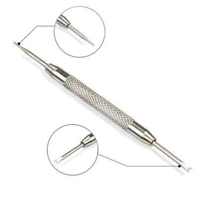 Watch Band Repair Tool — Metal Bracelet Opener, Strap Replacement, Spring Bar & Connecting Pin Remover Accessory