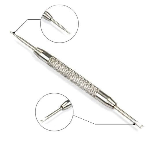 Watch Band Repair Tool — Metal Bracelet Opener, Strap Replacement, Spring Bar & Connecting Pin Remover Accessory