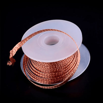 Welding Wires Desoldering Braid Solder Remover - 1PC 2.0mm 3.5mm 1.5M - Essential Repair Tool for Precise Wire Repair