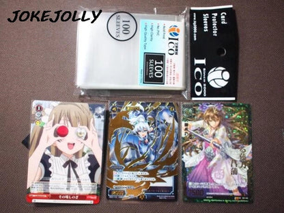 100pcs/lot 65*90mm Card Sleeves - Protector Barrie for Magical the Gathering, MTG Cards, TCG Board Game GYH