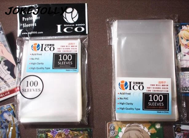 100pcs/lot 65*90mm Card Sleeves - Protector Barrie for Magical the Gathering, MTG Cards, TCG Board Game GYH