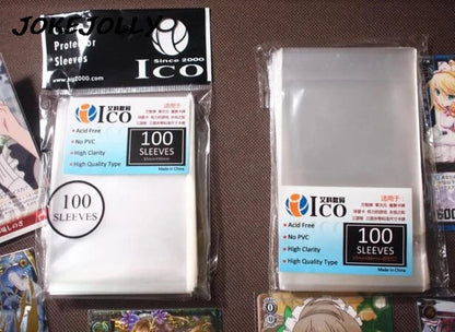 100pcs/lot 65*90mm Card Sleeves - Protector Barrie for Magical the Gathering, MTG Cards, TCG Board Game GYH