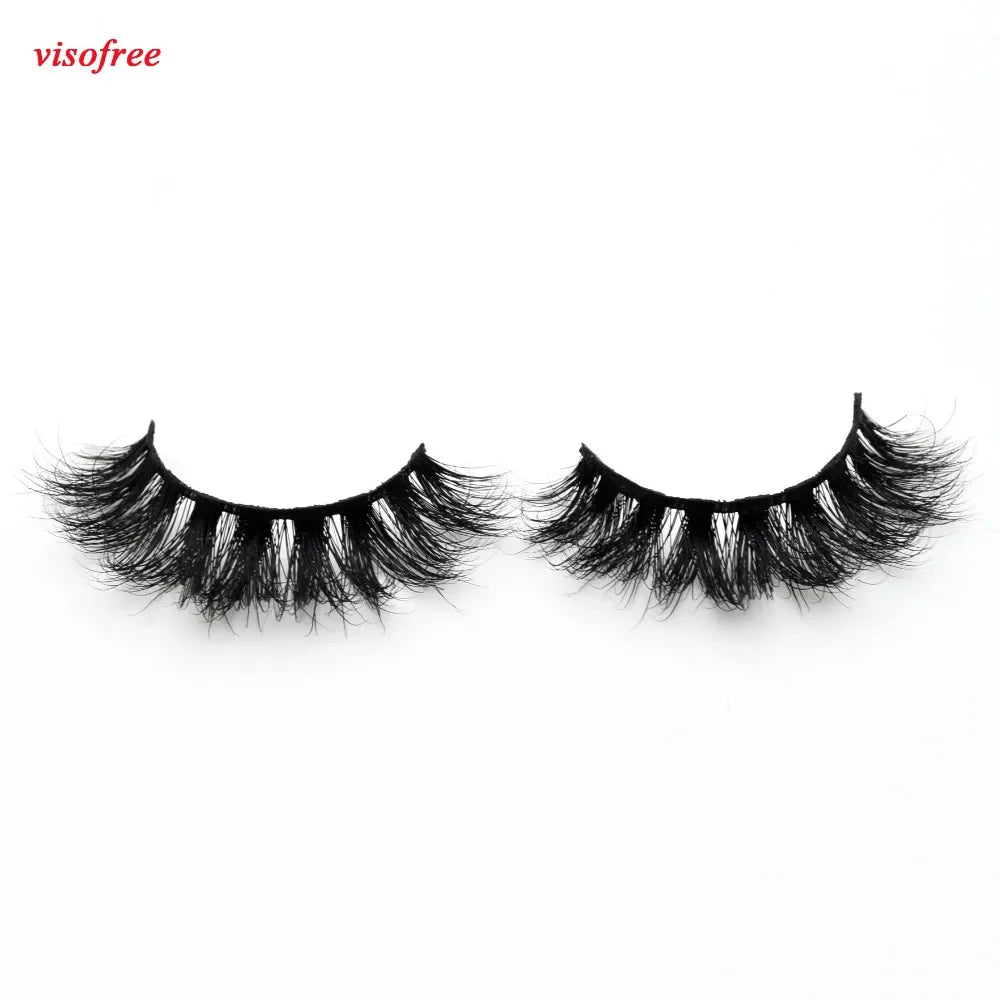 Visofree 3D Mink Lashes – High Volume Natural Black False Eyelashes #108, #109, #110