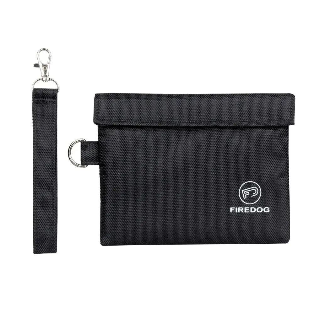 FIREDOG Smell-Proof Tobacco Pouch – Carbon-Lined Herb Storage Bag & Travel Case