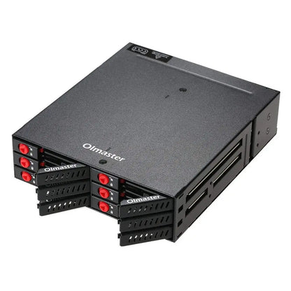 6-Bay & 4-Bay 2.5-inch SATA SSD/HDD Hot Swap Mobile Rack – Data Storage Enclosure for 5.25" Drive Bay