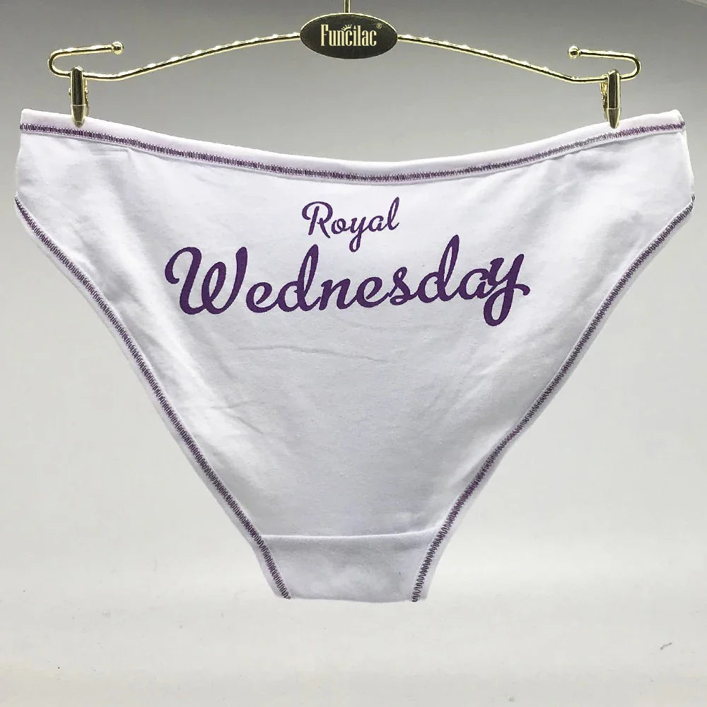 Women's Cotton Panties - 7 Pack Sexy Everyday Briefs & Knickers, M/L/XL Lingerie Set