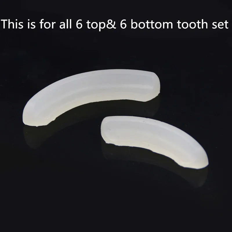 JINAO 2-Piece Grillz Molding Bar – Reusable Silicone Fitting Mold for Top & Bottom Hip Hop Teeth Grillz