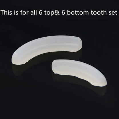 JINAO 2-Piece Grillz Molding Bar – Reusable Silicone Fitting Mold for Top & Bottom Hip Hop Teeth Grillz