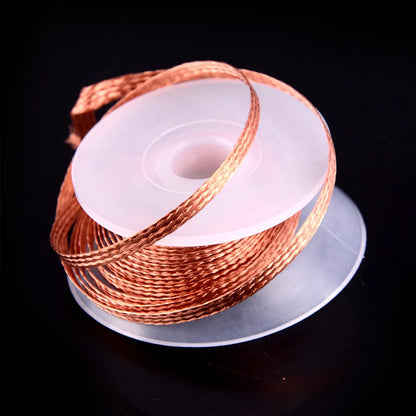Welding Wires Desoldering Braid Solder Remover - 1PC 2.0mm 3.5mm 1.5M - Essential Repair Tool for Precise Wire Repair