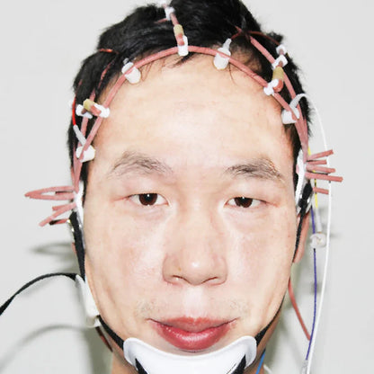 High-Quality Adjustable Adult EEG Hat — Electrode Cap with Cable, Sizes L/M/S