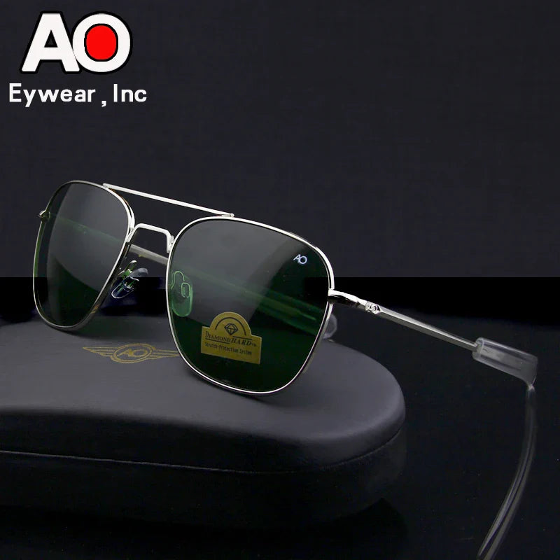 Aviation Pilot Sunglasses for Men & Women — Military Style Outdoor Driving UV Glasses