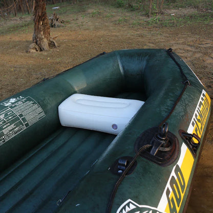 Air Cushion Inflatable PVC Seat for Boat - Thick, Foldable, Big Valve for Outdoor Camping & Fishing