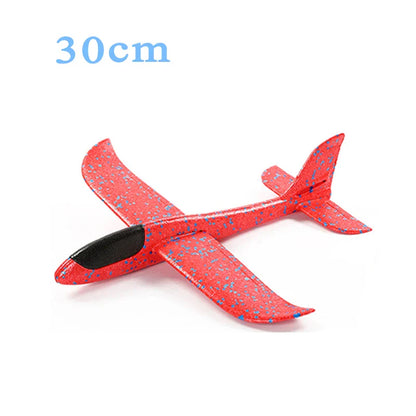 48cm EVA Foam Glider Aircraft Toy – Hand-Throw Flight Airplane DIY Model for Kids, Fun Outdoor Toy Gift