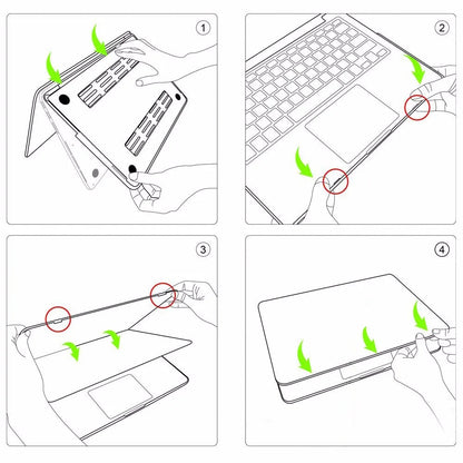 2022-2021 MacBook Pro & Air Case – Stand Cover for 13, 14, 15, 16 inch Models A2485 M1 M2