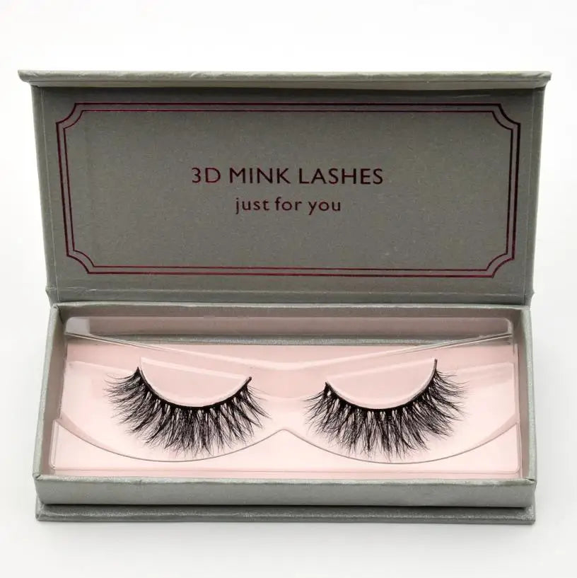 Visofree 3D Mink Lashes – High Volume Natural Black False Eyelashes #108, #109, #110