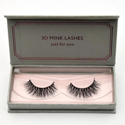 Visofree 3D Mink Lashes – High Volume Natural Black False Eyelashes #108, #109, #110