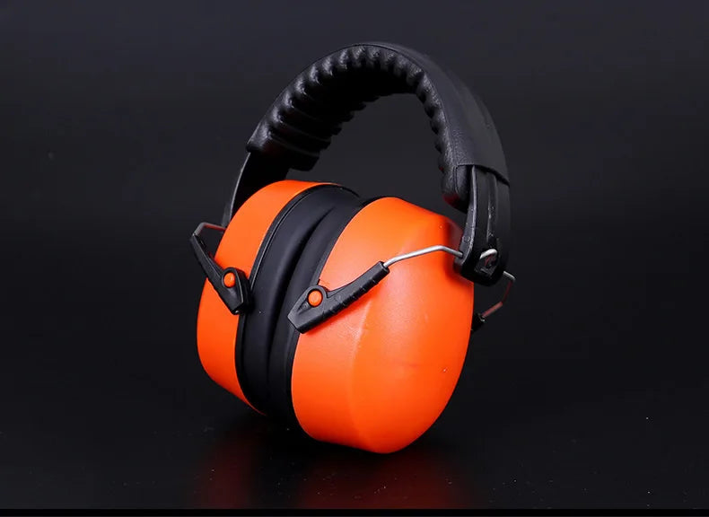Work Safety Earmuffs – Anti-Noise Portable Ear Protectors for Work, Study, Sleeping, Woodwork & Shooting