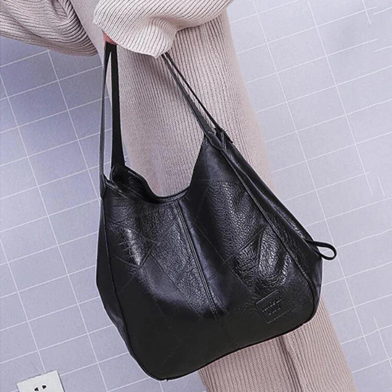 Yogodlns Vintage Women's Handbag - Designer Luxury Shoulder Tote, Fashion Brand Top-Handle Bag