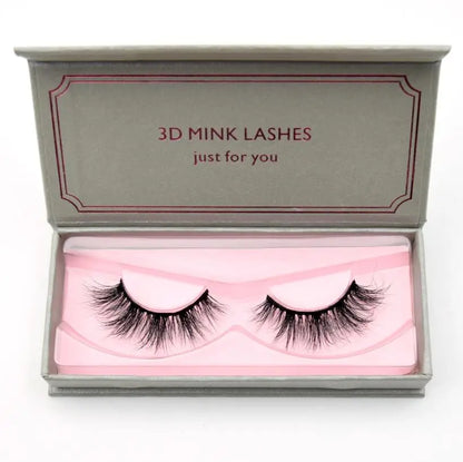Visofree 3D Mink Lashes – High Volume Natural Black False Eyelashes #108, #109, #110