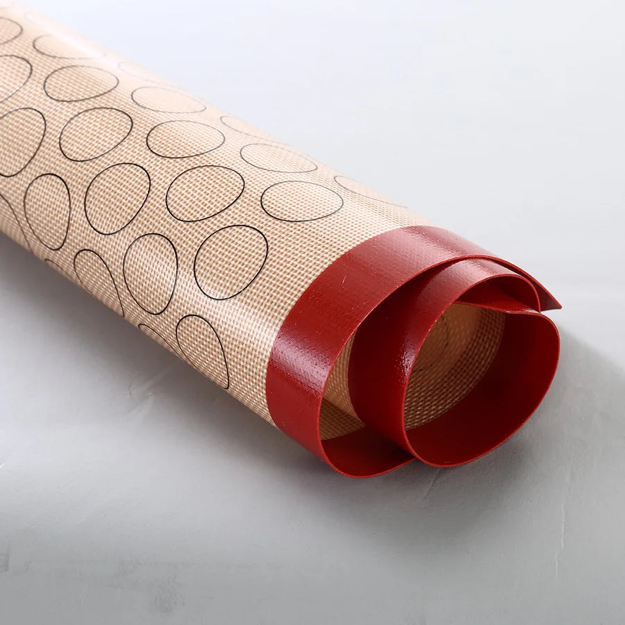 Silicone Macaron Baking Mat - Nonstick, Professional Grade for Pastry, Cookie, and Macaroon Making