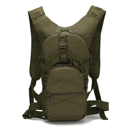15L Molle Tactical Backpack - Outdoor Sports Bicycle Bag for Cycling, Climbing, Hiking, Camping, Fishing, Hydration