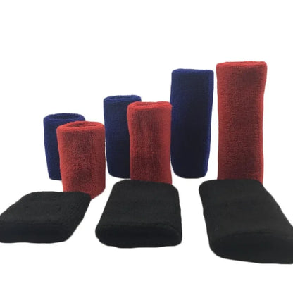 Sports Wrist Sweatband - Tennis, Volleyball & Gym Wrist Brace Support Towel Bracelet Protector