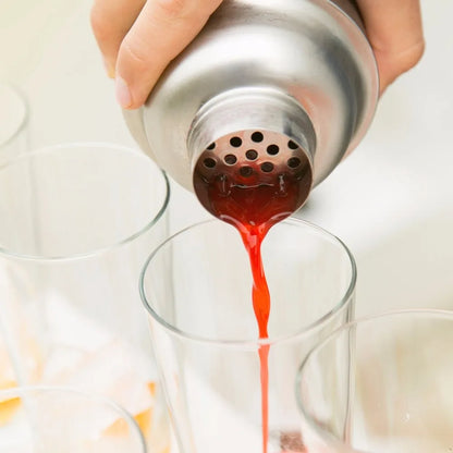 UPORS Stainless Steel Cocktail Shaker Mixer - Essential Bar Tools for Bartenders and Party Enthusiasts (550ML/750ML)