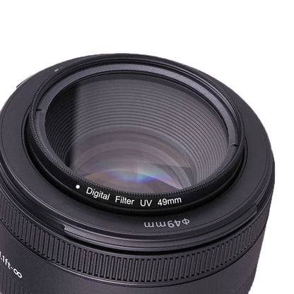 Lens UV Digital Filter Protector — Fits 37mm to 82mm for Canon, Nikon DSLR & SLR Cameras (Sample Package)