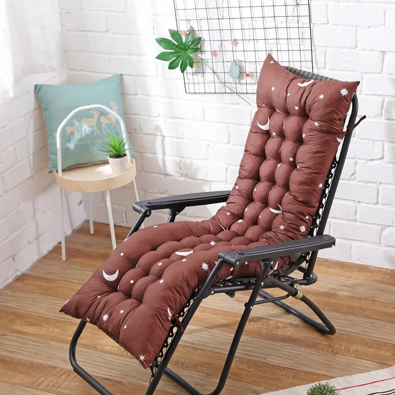 Recliner Soft Back Cushion - Comfortable Rocking Chair Lounger Seat Pad Garden Bench Cushion with Multiple Sizes