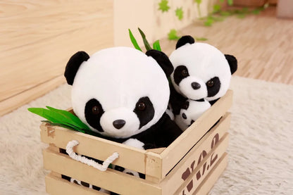 Panda Plush Toy Set - Cute Mother & Son Stuffed Animals for Kids, Girls, Gifts & Home Decor