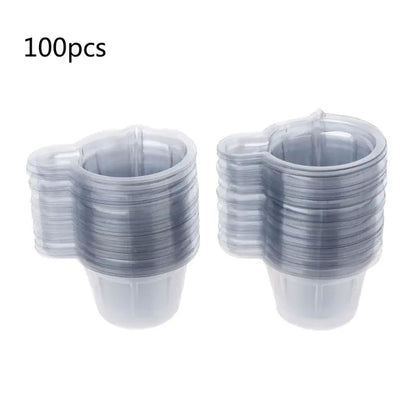 20PCS/100PCS 40ML Plastic Disposable Cups – Dispenser for DIY Epoxy Resin & Jewelry Making