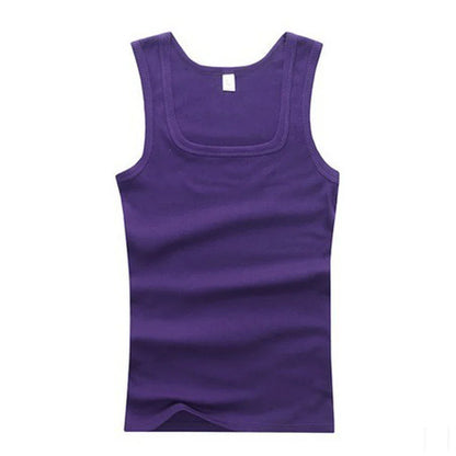 Plus Size Men’s Sleeveless Tank Top Vest – Summer Fitness Bodybuilding Singlet Casual Workout Shirt (Black, White, Gray)