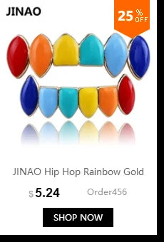 JINAO 2-Piece Grillz Molding Bar – Reusable Silicone Fitting Mold for Top & Bottom Hip Hop Teeth Grillz