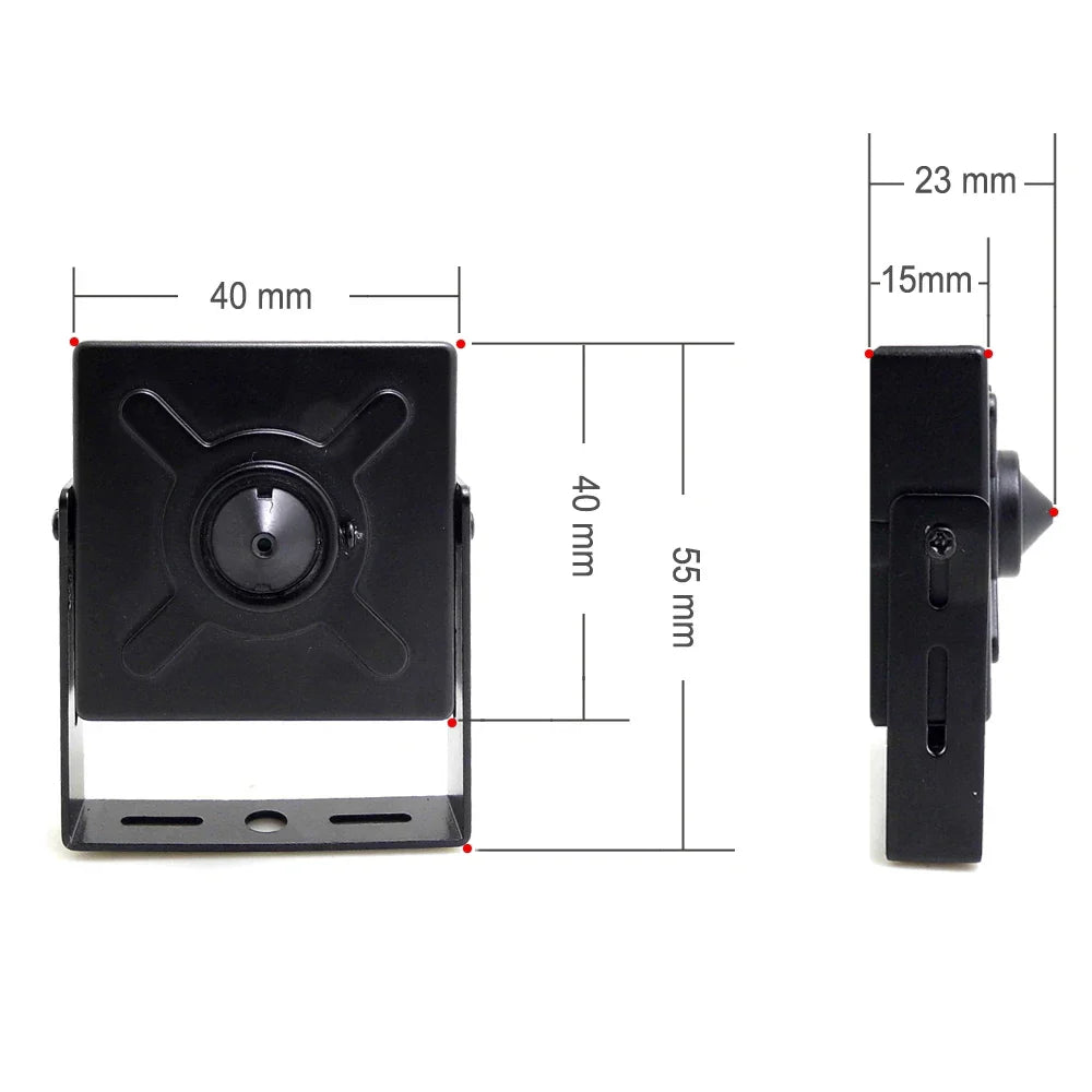 JIENUO 5MP Mini IP Camera – PoE HD CCTV Security Surveillance Camera with Audio, ONVIF Support for Indoor Home Monitoring (ICSee/Xmeye Compatible)