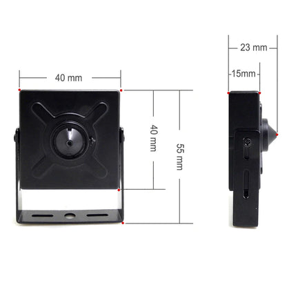 JIENUO 5MP Mini IP Camera – PoE HD CCTV Security Surveillance Camera with Audio, ONVIF Support for Indoor Home Monitoring (ICSee/Xmeye Compatible)